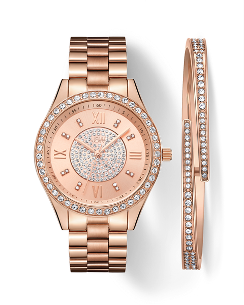 Gaiety Women Fashion Quartz Watch Bracelet Set Luxury Watches Rose Gold  Mesh New | eBay